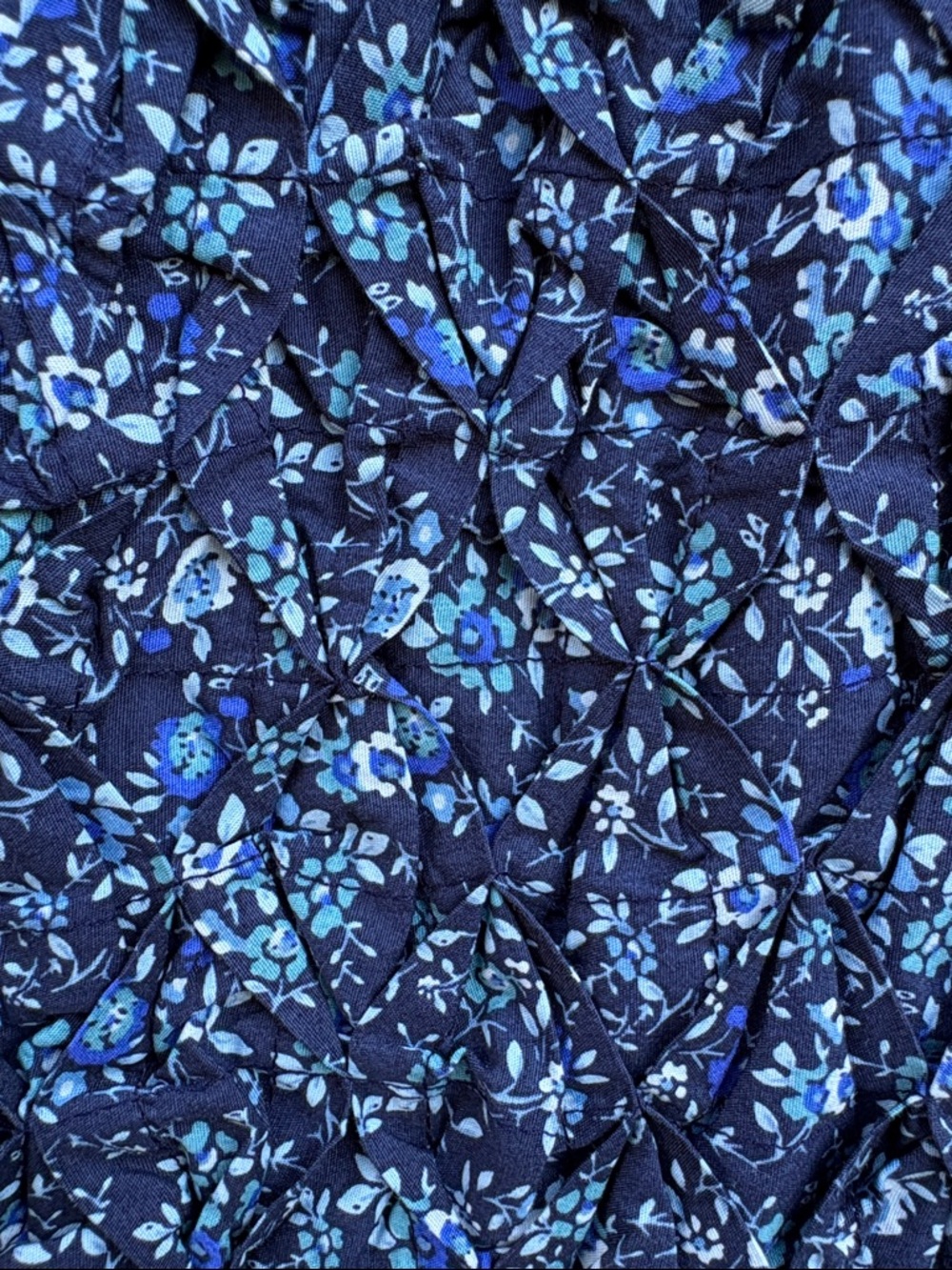 NWT Free People Petunia Mini Dress Blue Floral Size Medium Retail $128.00 - Picture 5 of 13